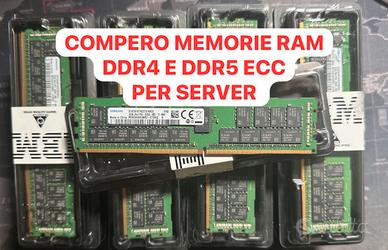 MEMORIE DDR4 / DDR5 ECC