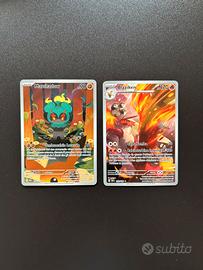 Carte pokemon Marshadow e Blaziken