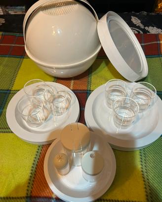 GUZZINI PICNIC SET - PIC BOLL BY CARLO VIGLINO -