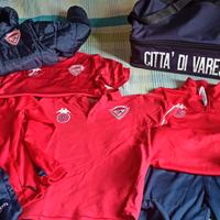Kit completo Varese calcio 2025 taglia 12 anni