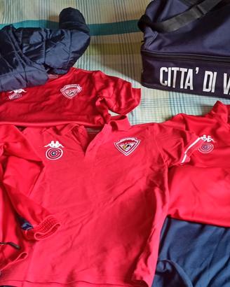 Kit completo Varese calcio 2025 taglia 12 anni