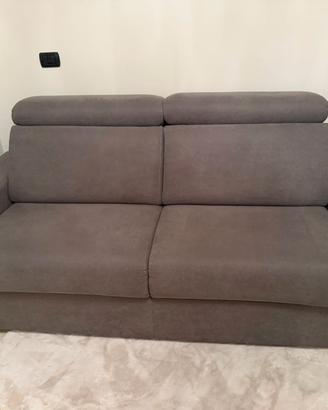 divano letto in tessuto 