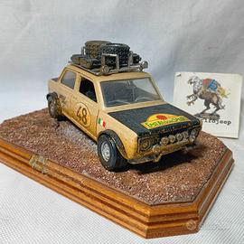 Modellino Polistil Fiat 128 Rally in scala 1:25