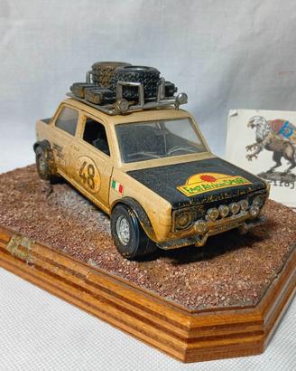 Modellino Polistil Fiat 128 Rally in scala 1:25