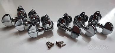 Meccaniche Grover 102C per chitarra 