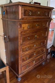 Settimino antico in legno