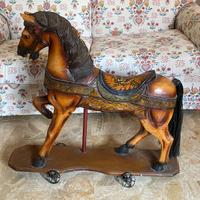 Cavallo dondolo vintage