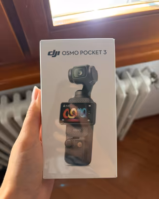 Osmo Pocket 3 nuovo con pellicola
