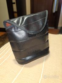 custodia vintage originale Nikon per obiettivo 