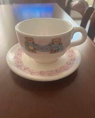 Tazza con piatto abbinati