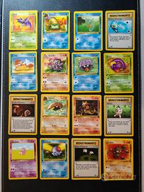 Lotto Carte Pokemon Fossil Prima Edizione 