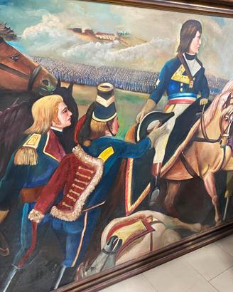Geande quadro Napoleone alla bataglia di Rivoli