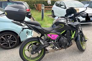 Kawasaki Z650 del 2021 con circa 18.000 km