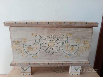 Cassapanca artigianale 