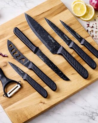 🔪🔥✨ SUPER SET DI COLTELLI 6 PEZZI ✨🔥🔪