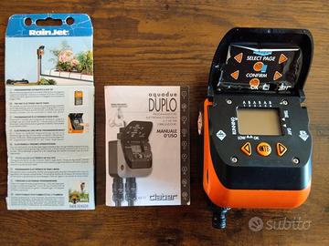 Centralina irrigazione Claber Aqua due duplo