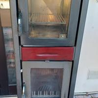 STUFA A LEGNA CON FORNO