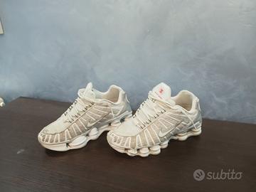 Nike Shox TL bianche-originali taglia 42