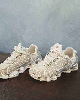 Nike Shox TL bianche-originali taglia 42