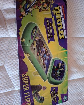 Flipper da tavolo tartarughe ninja