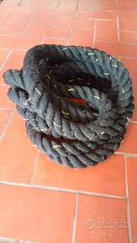 Fune nautica battle rope crossfit 9mt x 50mm