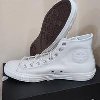Scarpe Converse All Star pelle colore bianco 43