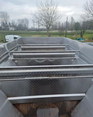 vasca acciaio inox bilaterale