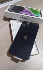 iPhone 14 plus 256 mezzanotte