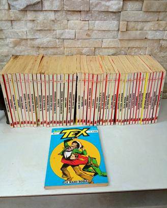 Fumetti TEX vintage dal n 1 al 50 collezione 