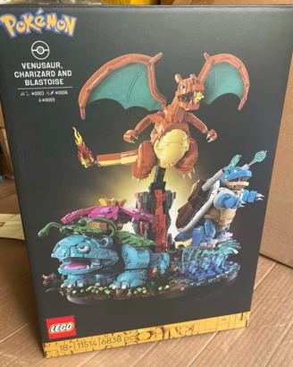 LEGO Pokémon 72153 Venusaur, Charizard, Blastoise