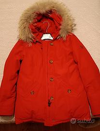 Parka bambina 10 anni colore rosso