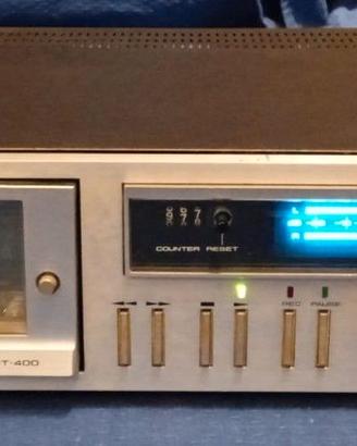 Pioneer CT-400 Piastra Cassette Vintage Revisionat