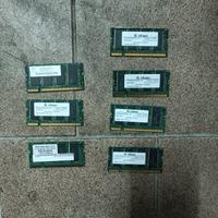 Memorie notebook ddr1, ddr2, ddr266, ddr333