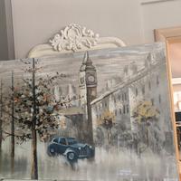 Dipinto su tela London City Mauro Ferretti 