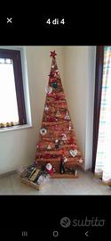 albero di natale in legno 