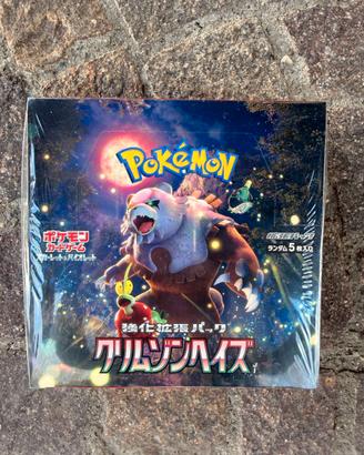 Pokemon Booster box crimson haze japanese