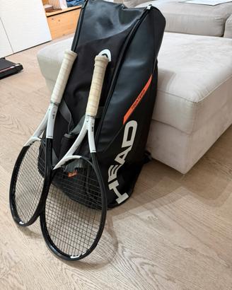 Racchette tennis Head con borsone