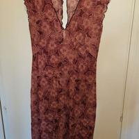 Camicia da notte Lindex poliestere rosso taglia 40