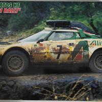 lancia stratos hf '1977 safari rally 1.24 hasegawa
