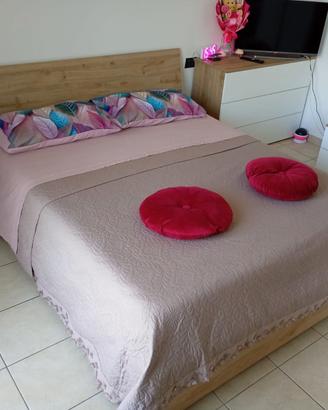 Letto + materasso+ cassettiera