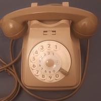 telefono fisso a rotella vintage anni 80