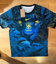Maglia Nike x Brasile Special Edition Giaguaro Blu