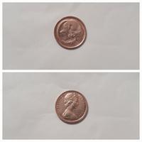 moneta 1 cent Australia 1966
