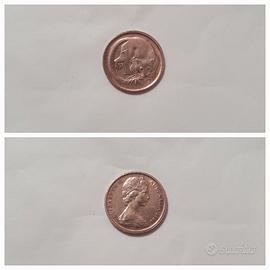 moneta 1 cent Australia 1966