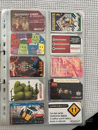 COLLEZIONE SCHEDE TELEFONICHE (CIRCA 200)