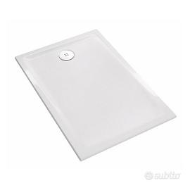 Piatto doccia GEBERIT, ceramica, bianco, 100 x 80,