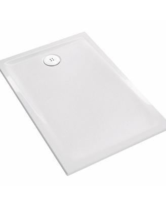 Piatto doccia GEBERIT, ceramica, bianco, 100 x 80,