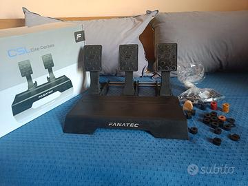Fanatec CSL elite pedals + loadcell + elastomeri