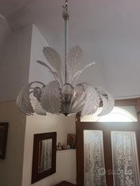 lampadario di murano vintage
