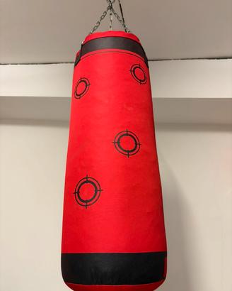 Sacco da boxe Domyos e due coppie di guantoni
